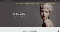 Desktop Screenshot of newarthaircenter.com